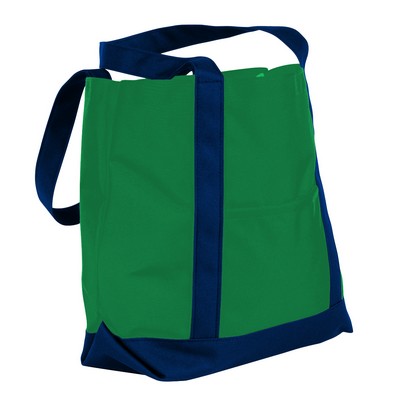 Reinforced 600 Denier Polyester Boat Tote (19"x17")