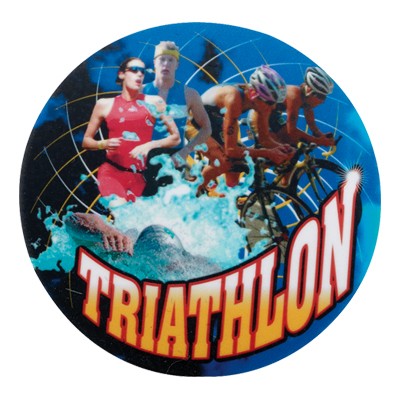 2" Triathlon Mylar Insert Disc