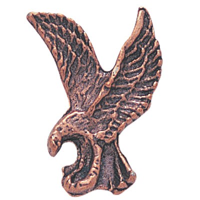 7/8" Antique Copper Eagle Pin