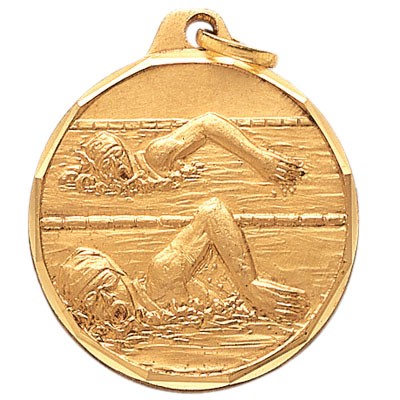 E Series Die Struck Female Freestyle Swim Medal