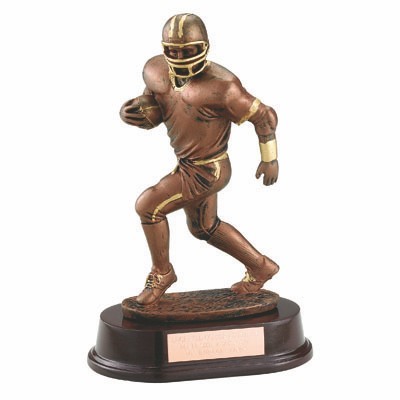 Resin Football Trophy