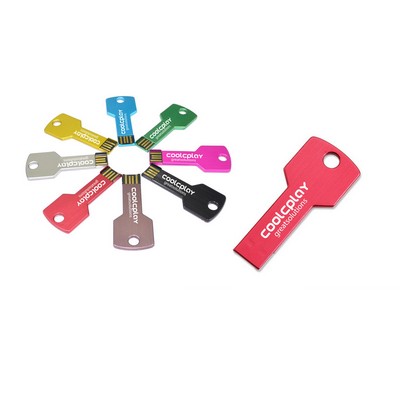 2 GB Metal Key Shaped USB Flashdrive