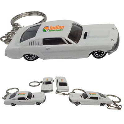 3" 1:64 Classic Vintage Coupe With Key Chain with Full Color Graphics (Keychain can be removed)