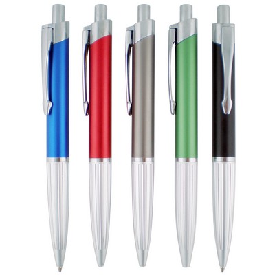 Bratton Ballpoint Pen with Chrome Trim