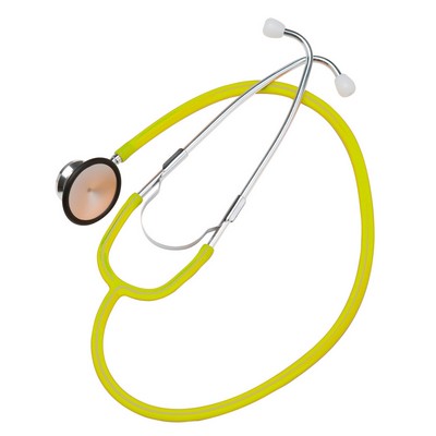 Neon Yellow Dual Head Stethoscope