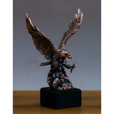 Eagle In Flight, 6"W x 9.5"H