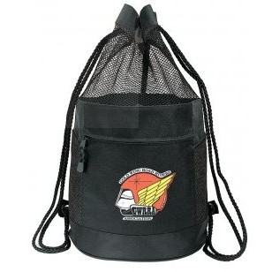 Drawstring Mesh Backpack (11"x20"x7-1/2")