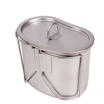 Stainless Steel Canteen Cup w/ Lid