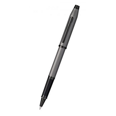 Century® II Gunmetal Gray Rollerball Pen w/Polished Black PVD Appointments