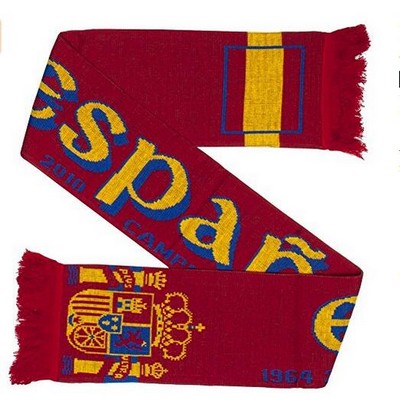 Scarves: Soccer Knit Scarf