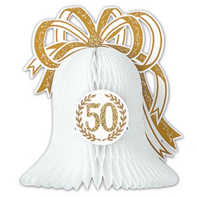 50th Anniversary Centerpiece Bell