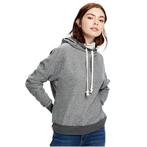 Unisex French Terry Snorkel Pullover Sweatshirt