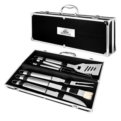 5 PC Stainless Steel BBQ Gift Set