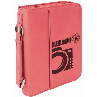 Pink Leatherette Book Cover (6.75" x 9.25")