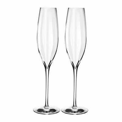 Waterford ELEGANCE OPTIC CLASSIC CHAMPAGNE FLUTE SET/2