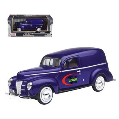 7"x2-1/2"x3" 1940 Ford® Sedan Delivery Wagon with Full Color Graphics (u)