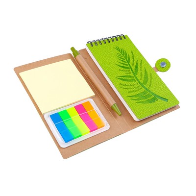 Notebook With Sticky Notes