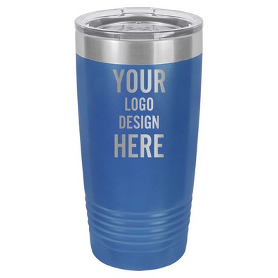 Personalized Polar Camel 20 oz Grip Tumbler - Powder Coated