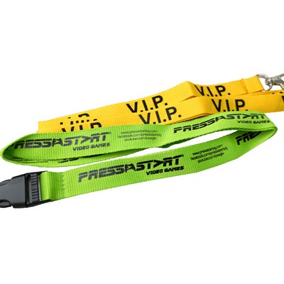 1" Polyester Lanyard