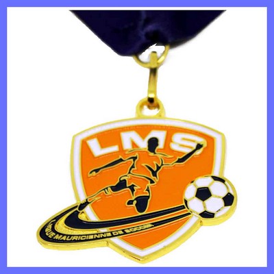 Die Cast Medals Soft Enamel - Up to 4 Colors (1.25'')