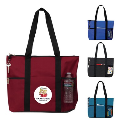 Houston Zipper Travel Tote