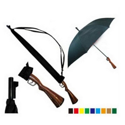 42" Various Logo Gun Handle Auto Umbrella