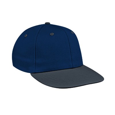 USA Made Pro Style Two Tone Twill Snapback w/Eyelets