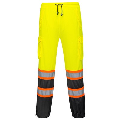 Two Tone Mesh Overpants