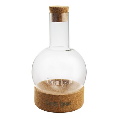 Apollo Decanter w/Cork Base & Stopper