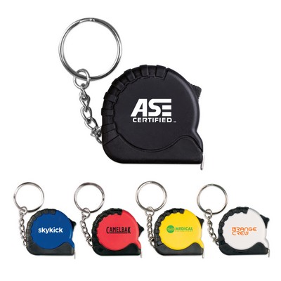 3 Ft Mini Tape Measure w/Keychain