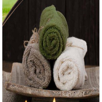 Hunter Green Bleach Proof Oxford Salon & Spa Hand Towel