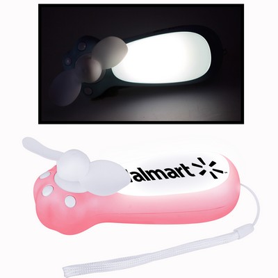 Pet Paw Shaped Fan w/Night Light (Shorter Prod Time)