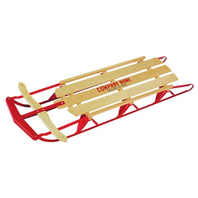 Steel Runner Snow Sled