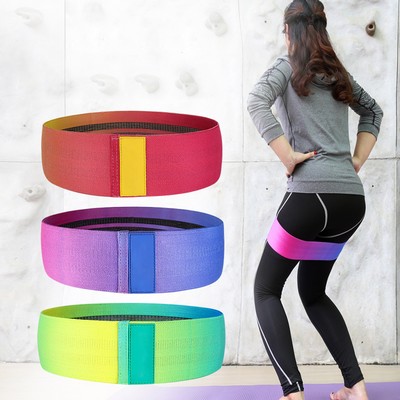 Gradient Thin Hip Elastic Band Three Pieces Set