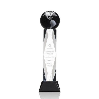 Ripley Globe Award - Optical Black/Silver 16"