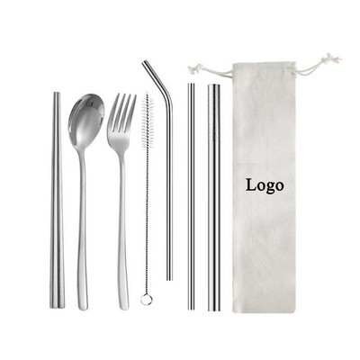 Stainless Steel Tableware 7-piece Set