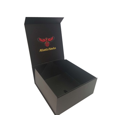 Rigid Folding Magnetic Closure Gift Box (8x8x3.125)