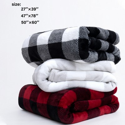 Flannel Fleece Plaid Blanket