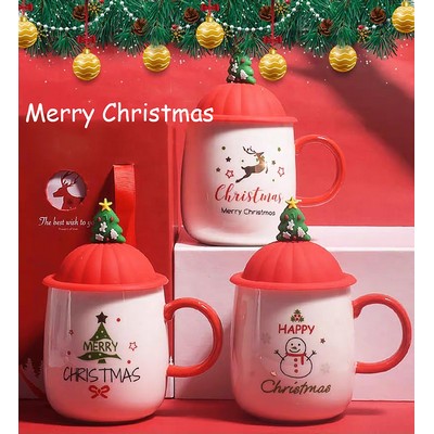 Ornamental Christmas Coffee Mugs