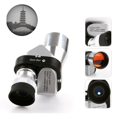 8X HD Mini Folding Telescopes