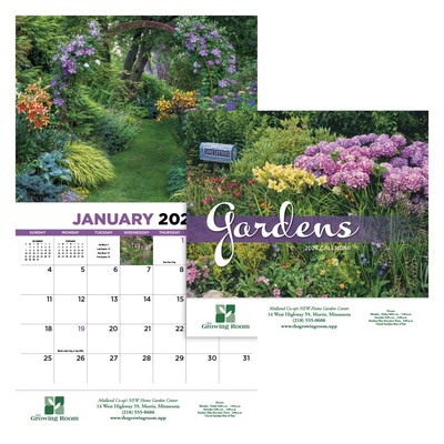 Gardens Appointment Calendar - Stapled