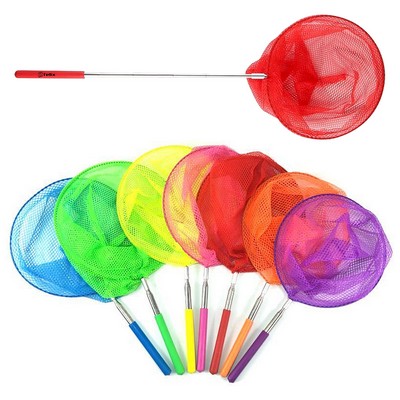 Kids Telescopic Butterfly Net Colorful Insect Net