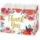 Large Thank You Flowers Theme Gift Basket Box