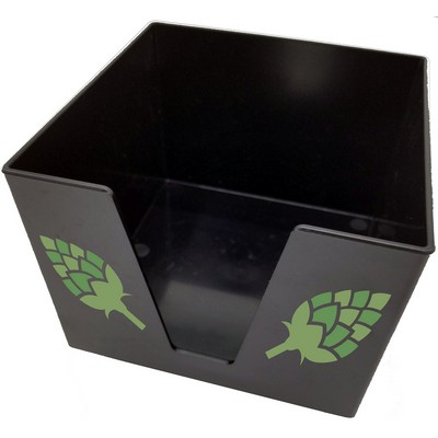 Black Plastic Square Napkin Holder