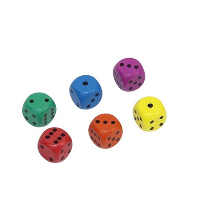 Wood Playing Dice