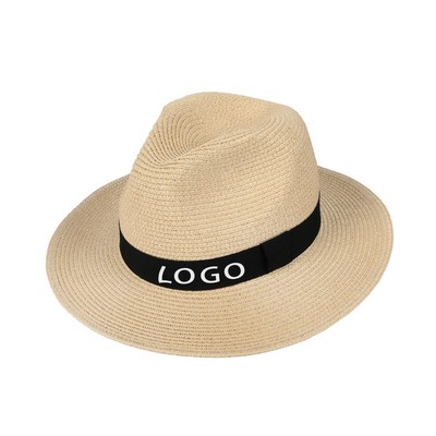 Unisex Straw Panama Hat