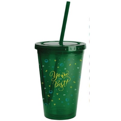 HDI Colored Oli Tumbler - 16oz, Full Color