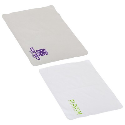 Tablet 11" x 7" Microfiber Cleaning Cloth- 1-Color