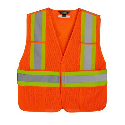 Patrol Adult Mesh Hi-Vis 5 Point Tear Away Vest