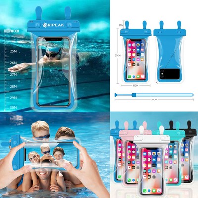 7'' Floating Waterproof Bag For Mobile Phone